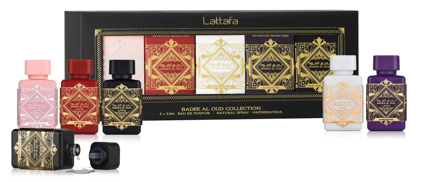 Kit Badee Al Oud 5ml Collection | Lattafa