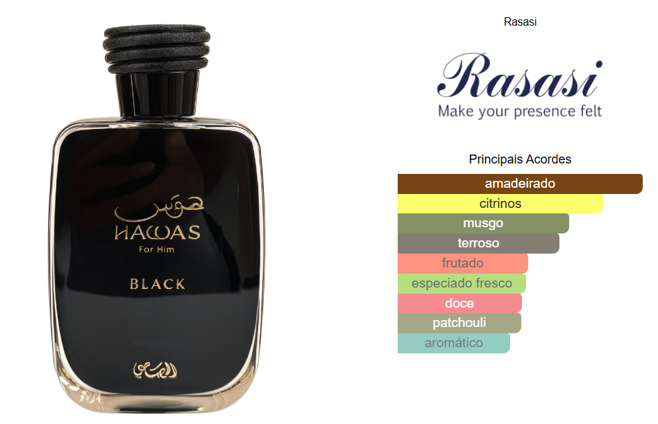 Hawas Black | Rasasi