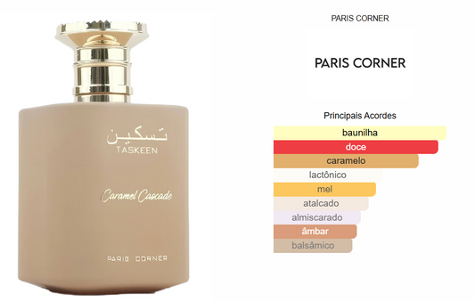 Taskeen Caramel Cascade | Paris Corner