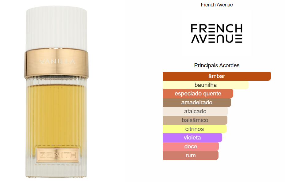 ZENITH VANILLA | French Avenue